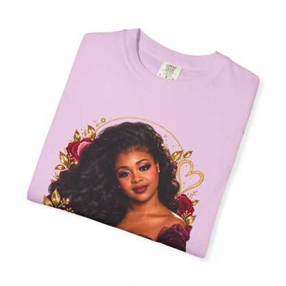 Still Healing T-Shirt — Floral Portrait Inspirational Tee