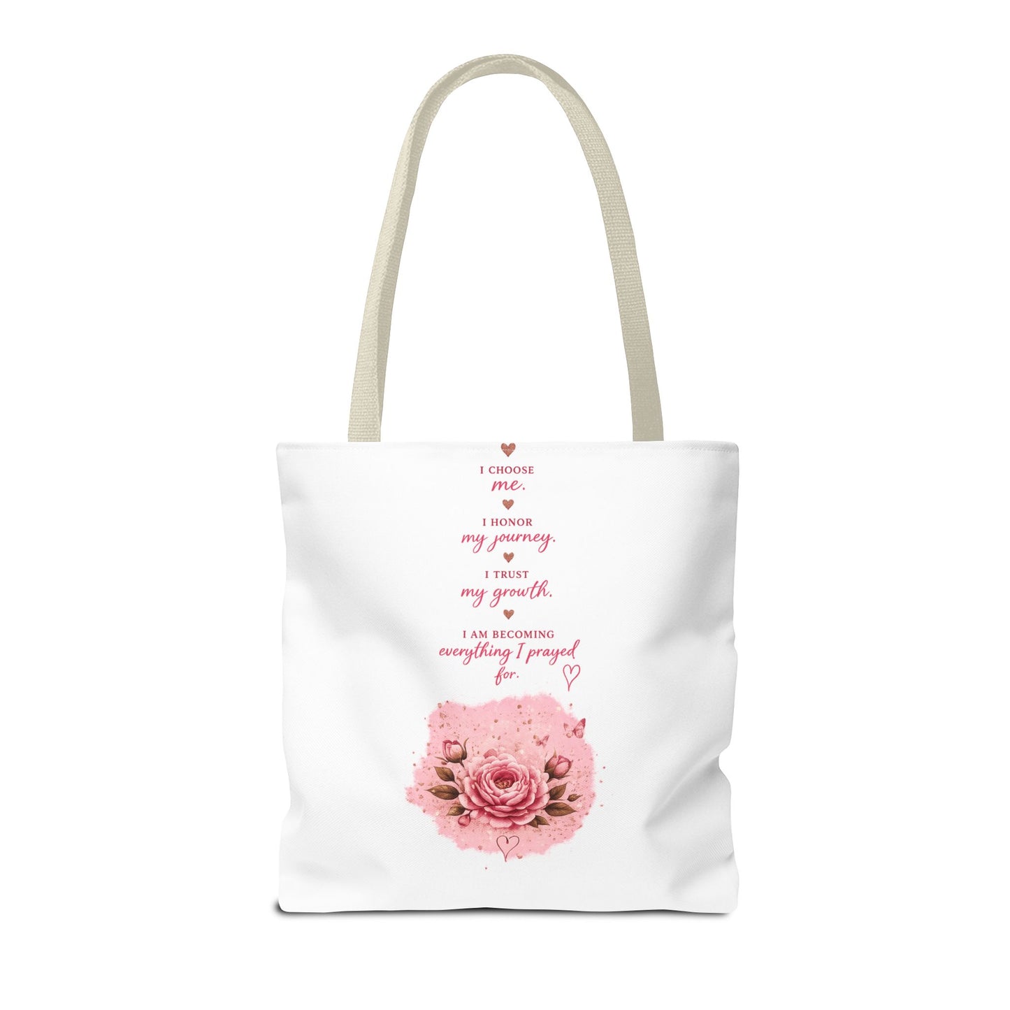 Still Healing Tote Bag — Inspirational Self-Love Healing Quote Tote