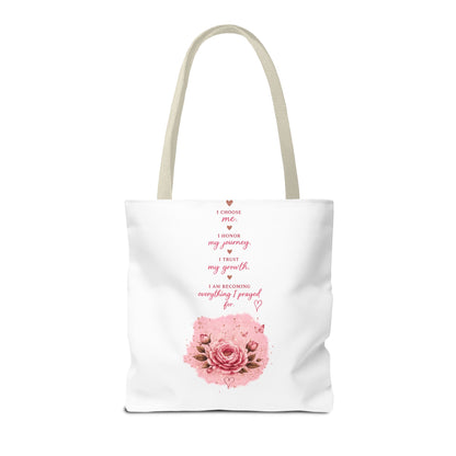 Still Healing Tote Bag — Inspirational Self-Love Healing Quote Tote