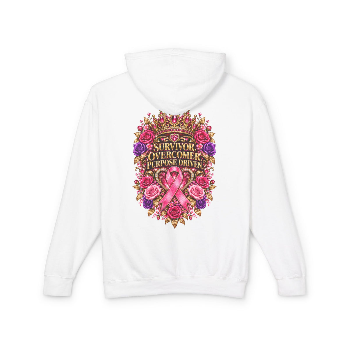 Breast Cancer Survivor Hoodie – Still Healing Floral Pink Ribbon Sweatshirt