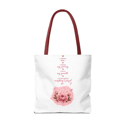 Still Healing Tote Bag — Inspirational Self-Love Healing Quote Tote