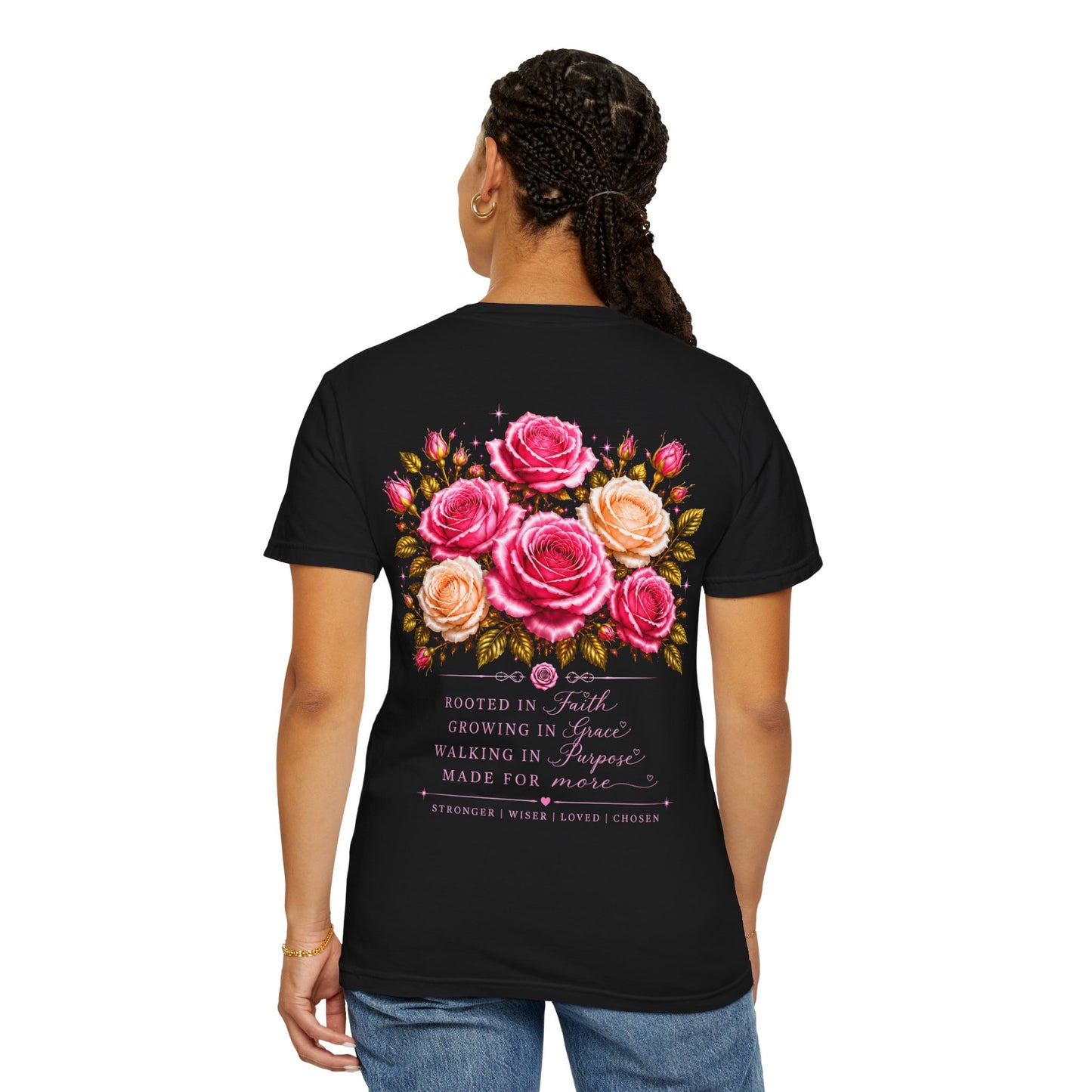 Still Healing Floral T-Shirt — Inspirational Faith-Based Tee