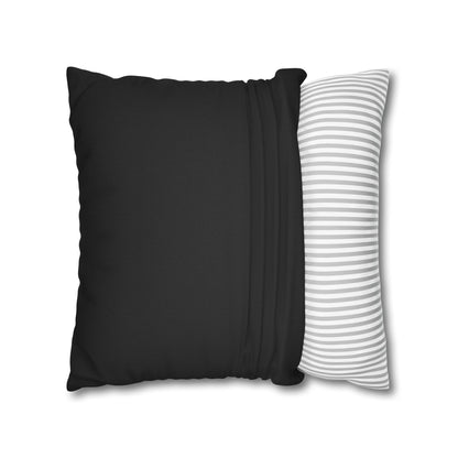 Decorative Pillow - "Love Don't Drive You Into a Grave" Gothic Rose Accent Pillow