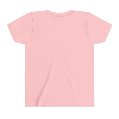Brave Little Heart Youth Tee — Rainbow Butterflies Floral Kids Shirt