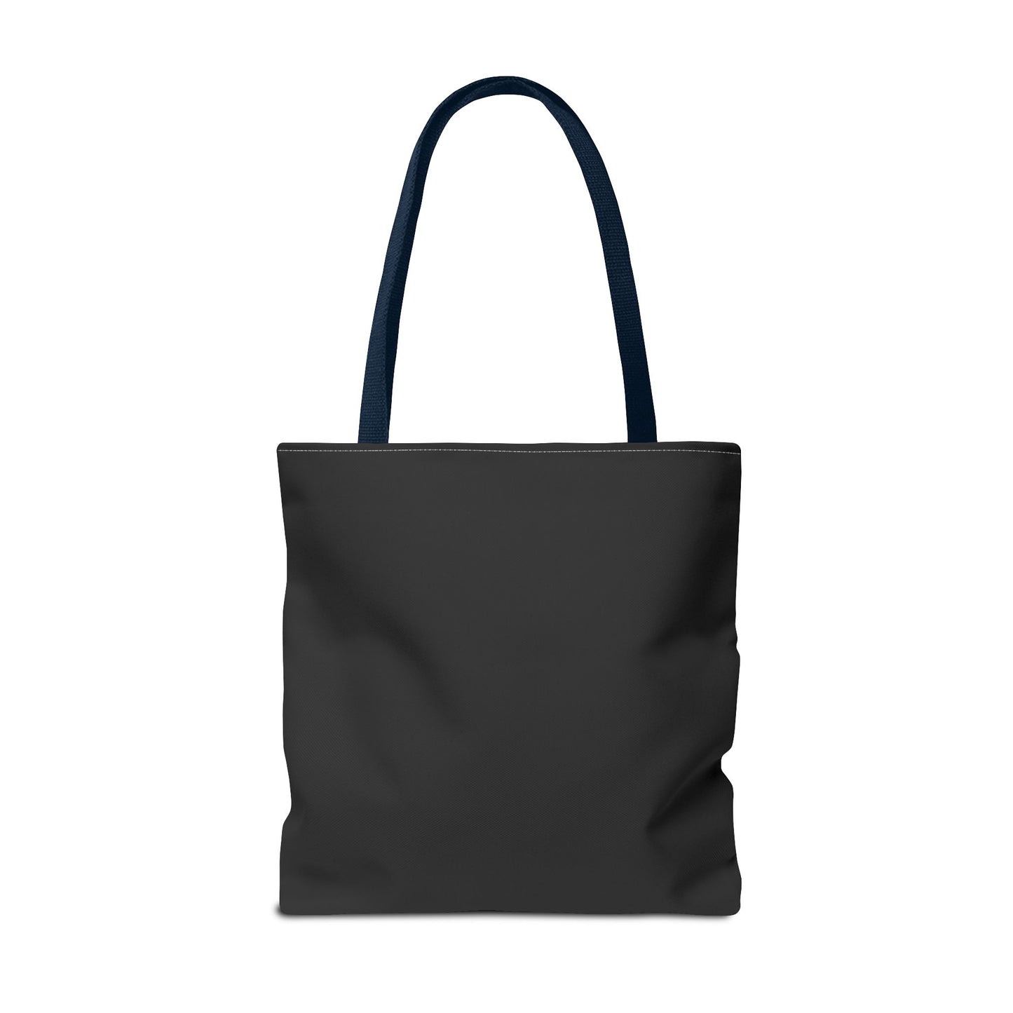 Tote Bag — "Love Don't Drive You Into a Grave" Gothic Pink Rose Statement Tote