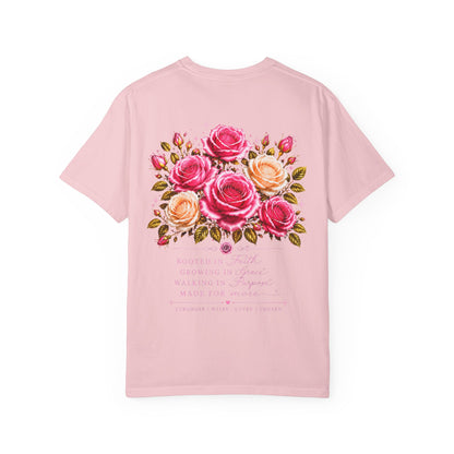 Still Healing Floral T-Shirt — Inspirational Faith-Based Tee