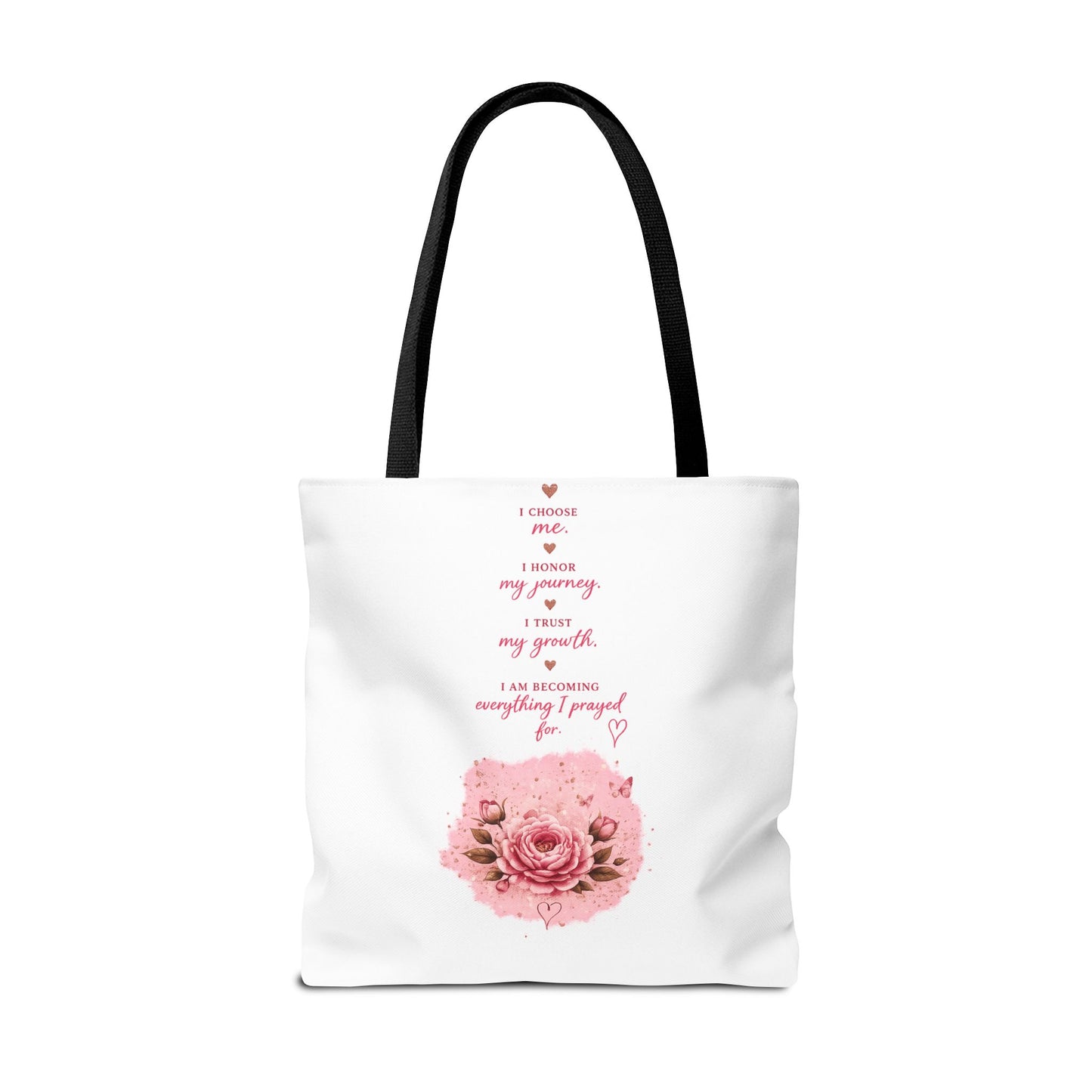 Still Healing Tote Bag — Inspirational Self-Love Healing Quote Tote