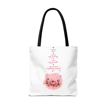 Still Healing Tote Bag — Inspirational Self-Love Healing Quote Tote