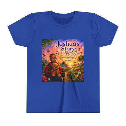 Youth Tee - "Joshua's Story: Love Never Leaves" Illustrated Kids T‑Shirt