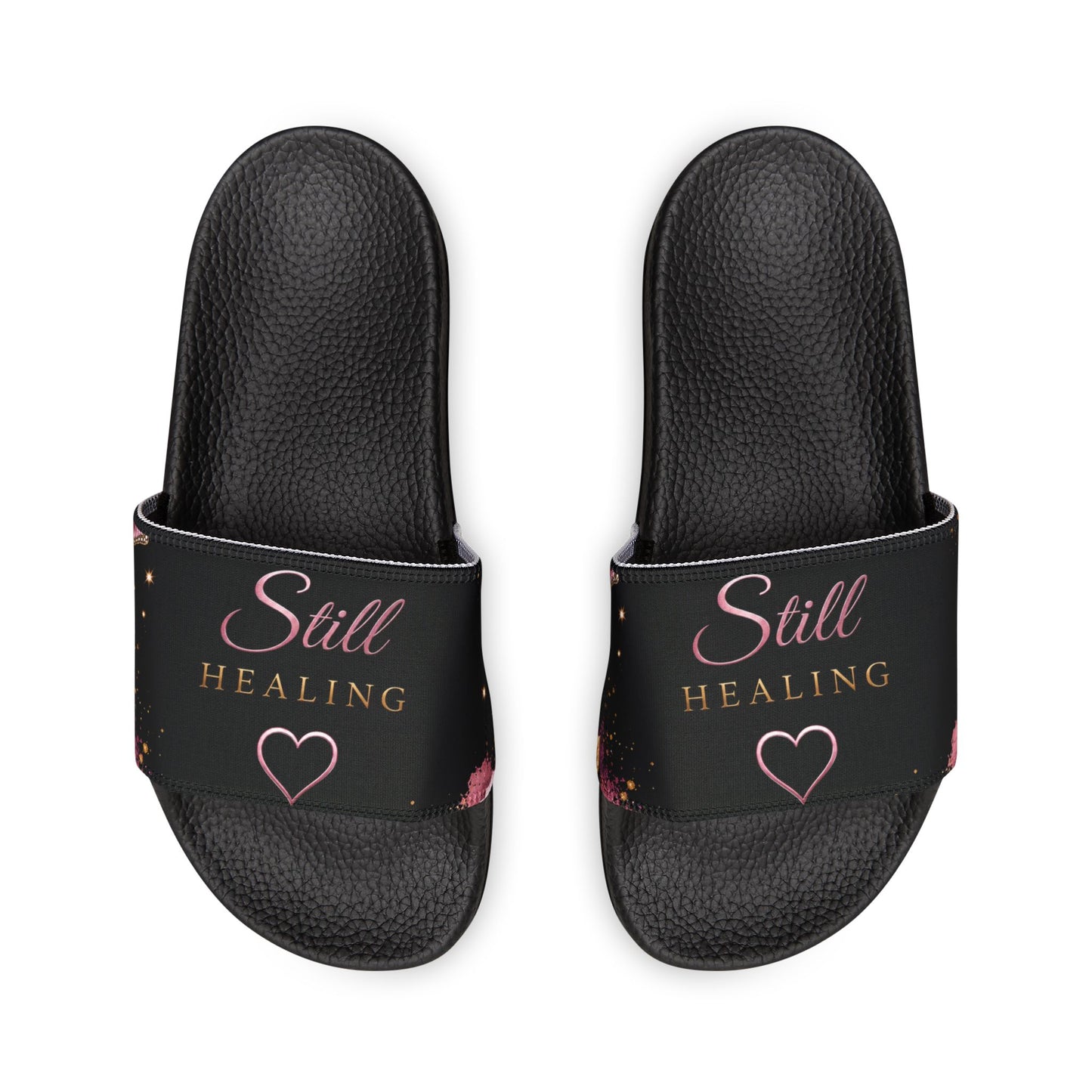 Floral Night Slide Sandals — Women's Removable-Strap Summer Slides