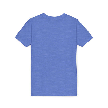 Brave Little Heart Youth Tee — Cute Teddy Rainbow Kids Shirt