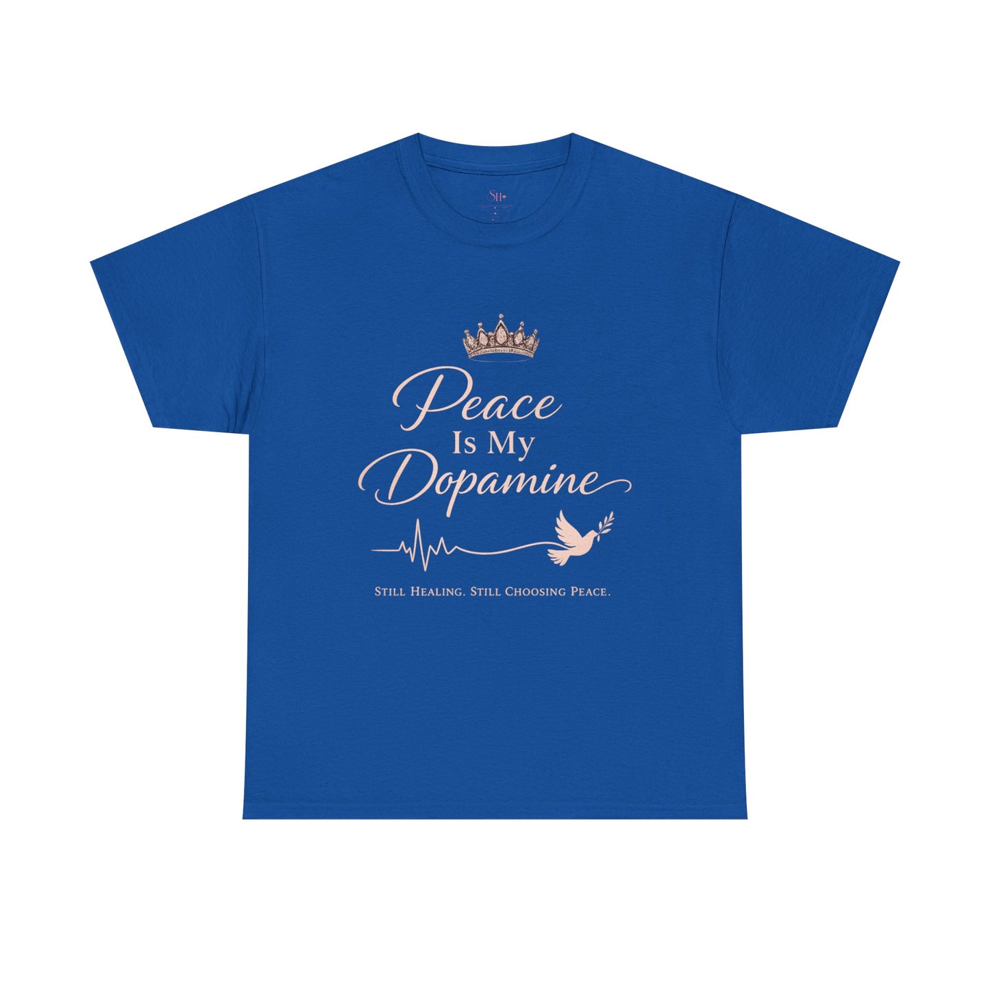 Peace Is My Dopamine T‑Shirt — Inspirational Mental Health Tee