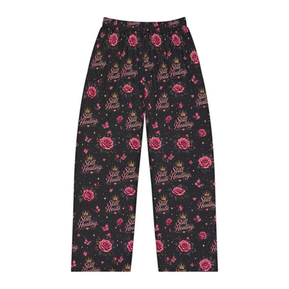 Still Healing Floral Pajama Pants — Women's Cozy Sleep Lounge Trousers