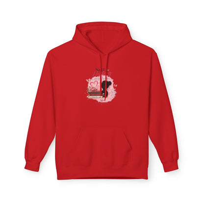 Hoodie — Pink Rose Watercolor Quote Pullover