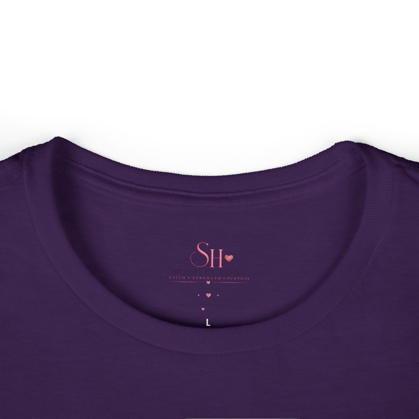 Still Becoming Floral Women's Tee — Inspirational "Still Healing" Motivational Shirt