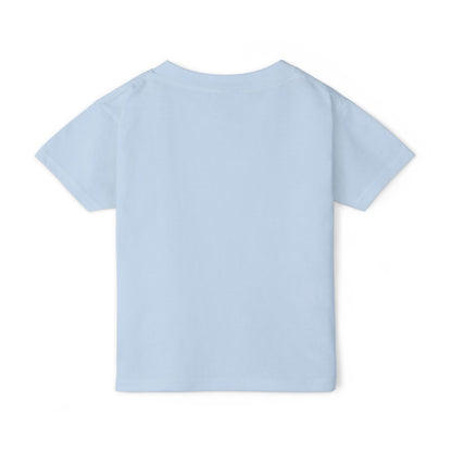 Toddler T-Shirt — "Brave Little Heart" Personalized Bear Design (Love Never Leaves)