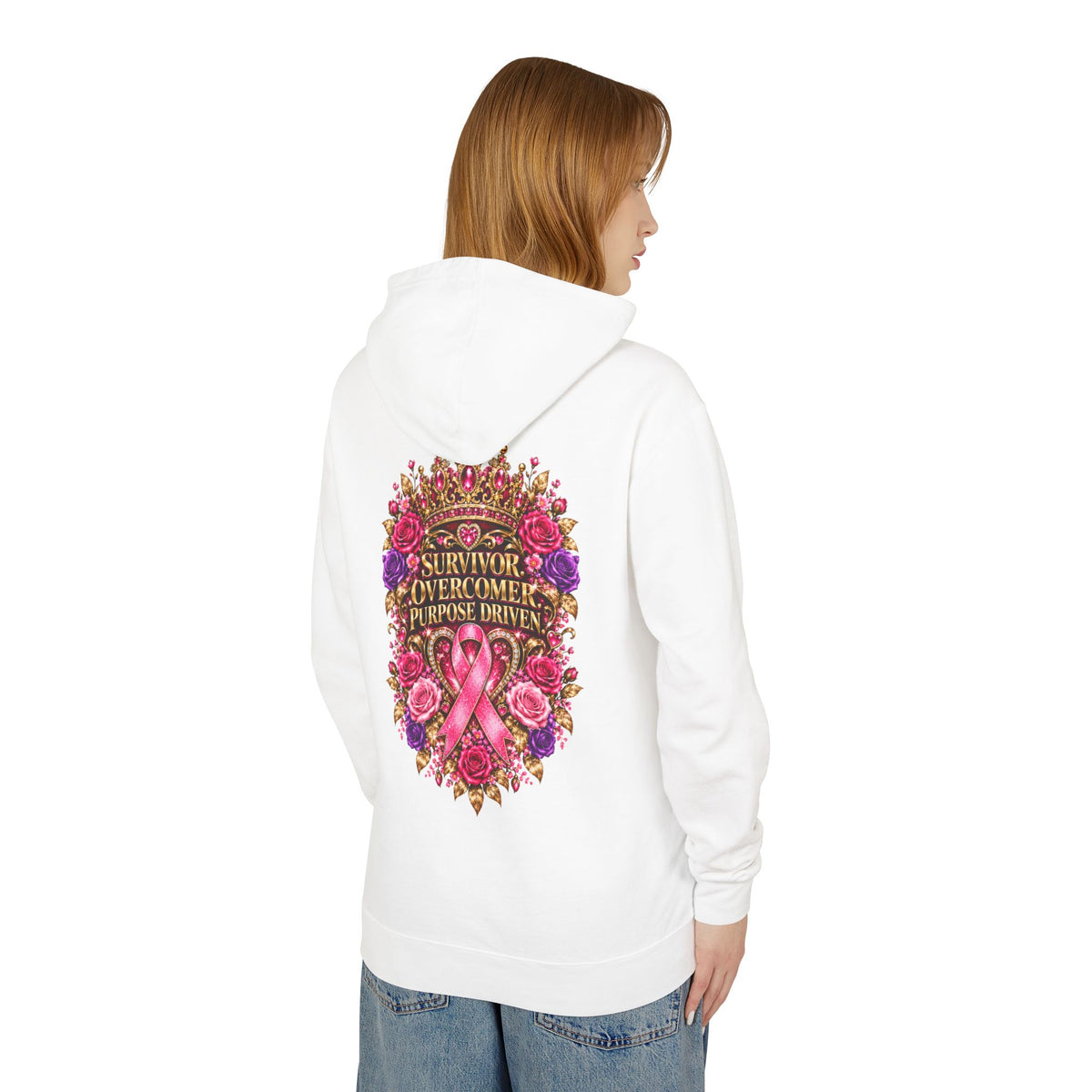 Breast Cancer Survivor Hoodie – Still Healing Floral Pink Ribbon Sweatshirt