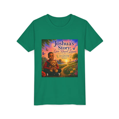 Youth Tee - "Joshua's Story: Love Never Leaves" Illustrated Kids T‑Shirt