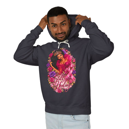 Breast Cancer Survivor Hoodie – Still Healing Floral Pink Ribbon Sweatshirt