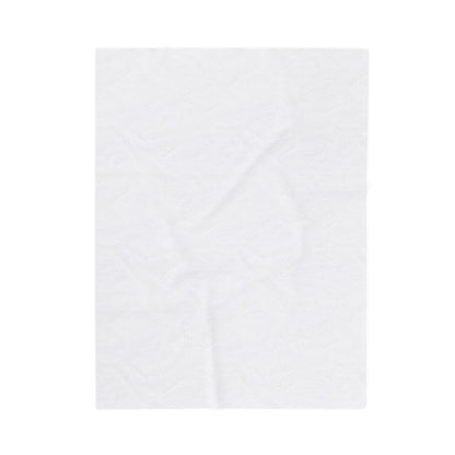 Still Healing Plush Blanket — Inspirational Floral Comfort Throw