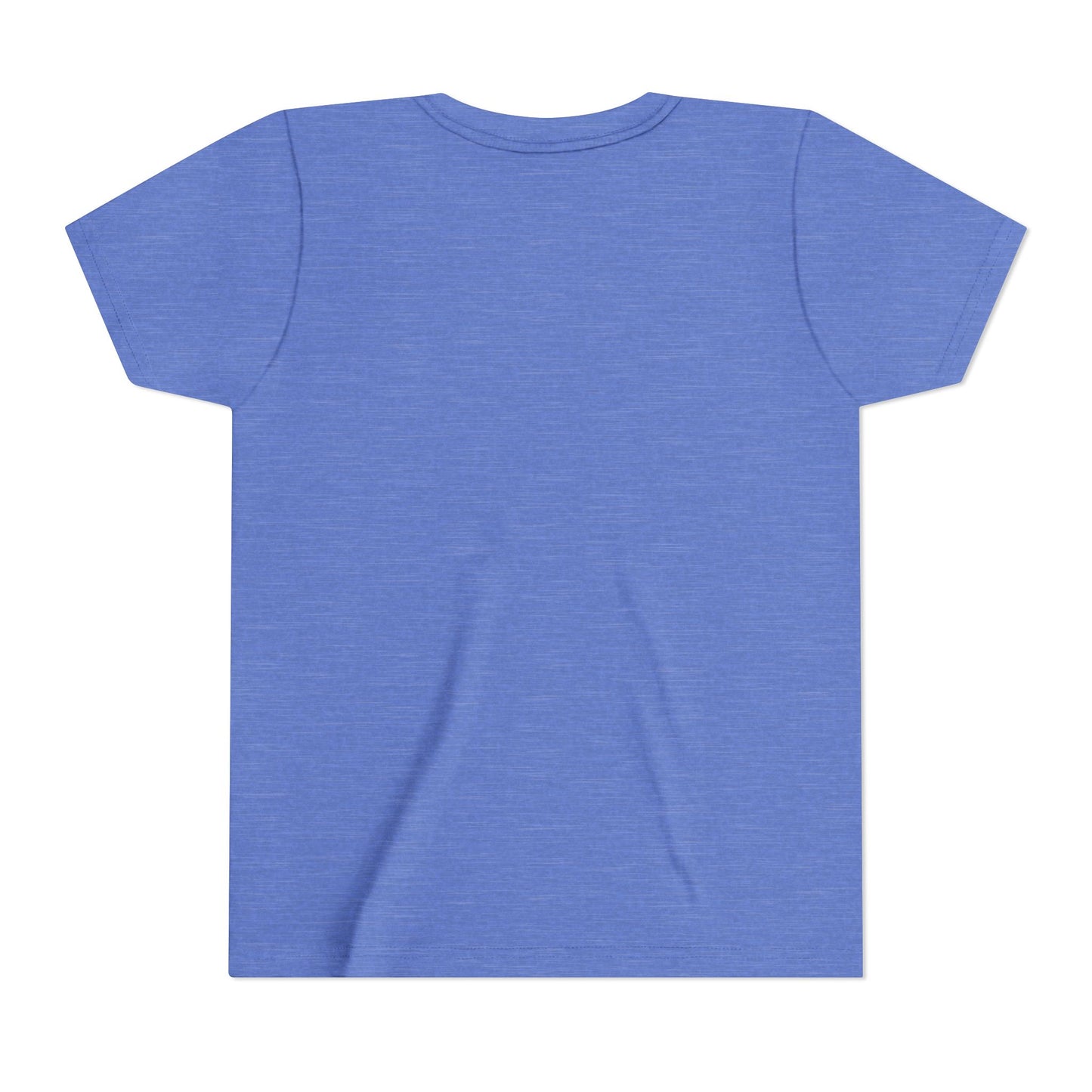 Brave Little Heart Youth Tee — Cute Teddy Rainbow Kids Shirt