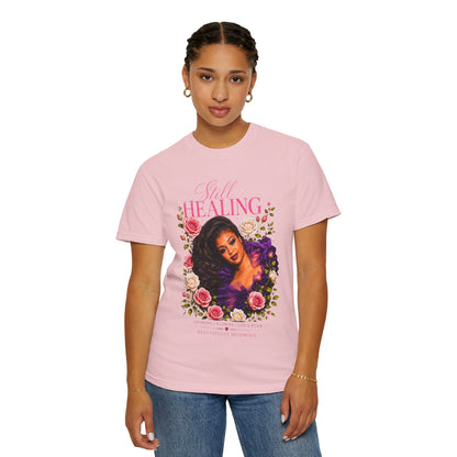 Still Healing Floral T-Shirt — Inspirational Faith-Based Tee