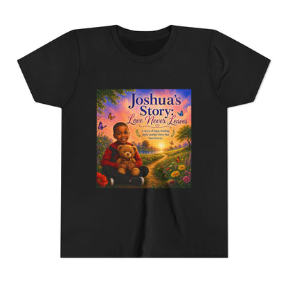 Youth Tee - "Joshua's Story: Love Never Leaves" Illustrated Kids T‑Shirt