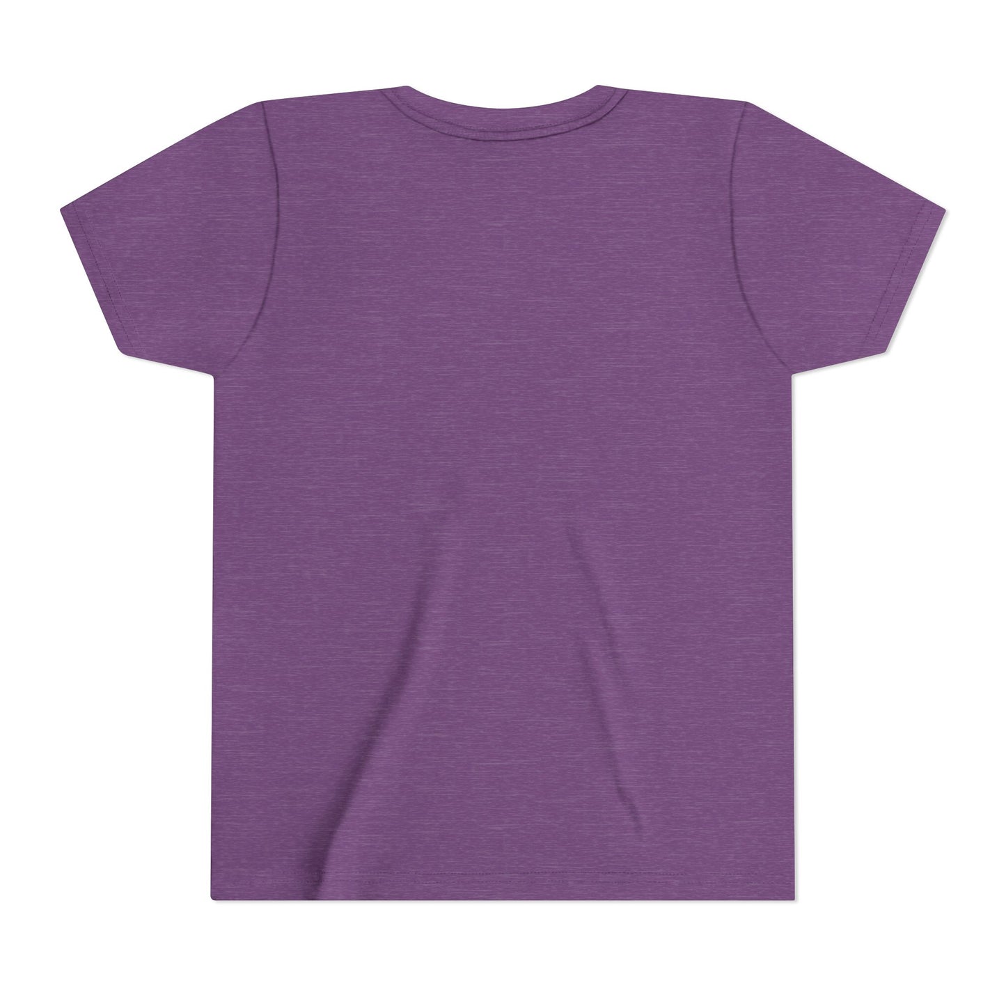 Brave Heart Club Youth Tee — Pastel Rainbow & Teddy Kids Shirt (“Brave Heart Club” Design)