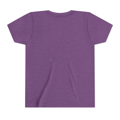 Brave Heart Club Youth Tee — Pastel Rainbow & Teddy Kids Shirt (“Brave Heart Club” Design)