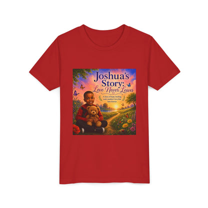 Youth Tee - "Joshua's Story: Love Never Leaves" Illustrated Kids T‑Shirt