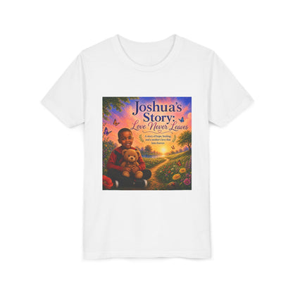 Youth Tee - "Joshua's Story: Love Never Leaves" Illustrated Kids T‑Shirt