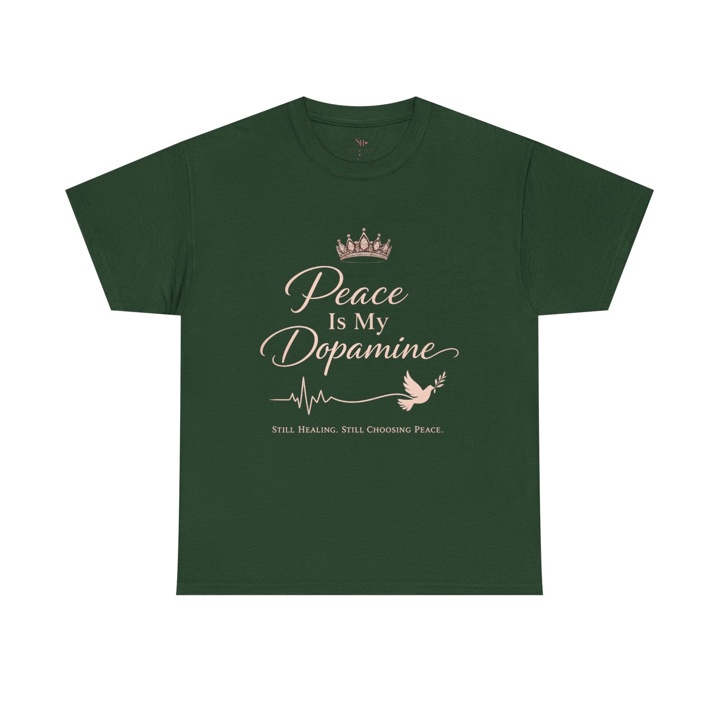 Peace Is My Dopamine T‑Shirt — Inspirational Mental Health Tee
