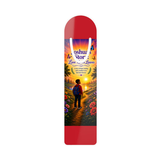 Inspirational Childhood Journey Bookmark - 'Love Never Leaves' Christian Gift