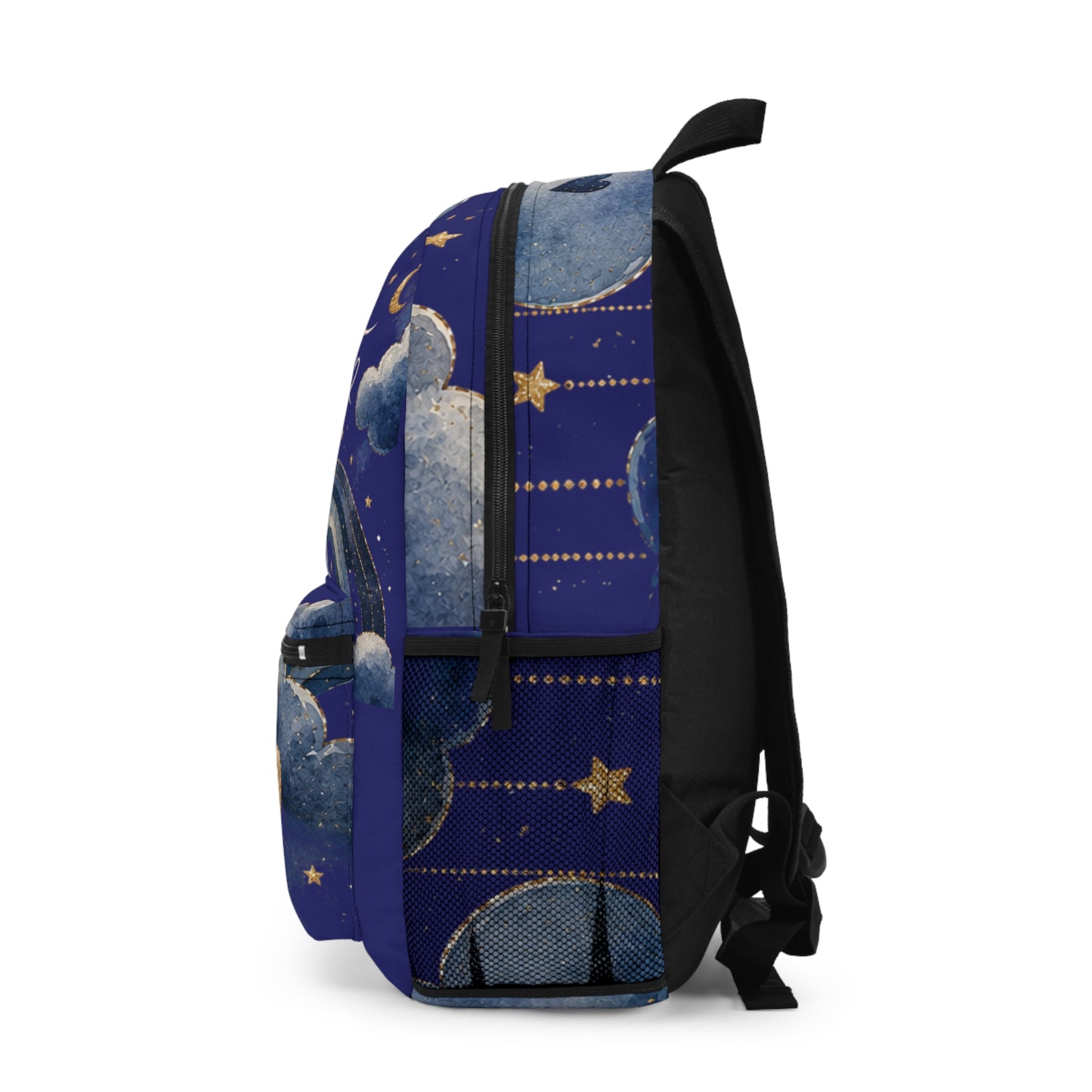 Brave Little Heart Backpack — Teddy Bear & Butterfly Kids School Bag ("Brave Strong Loved")