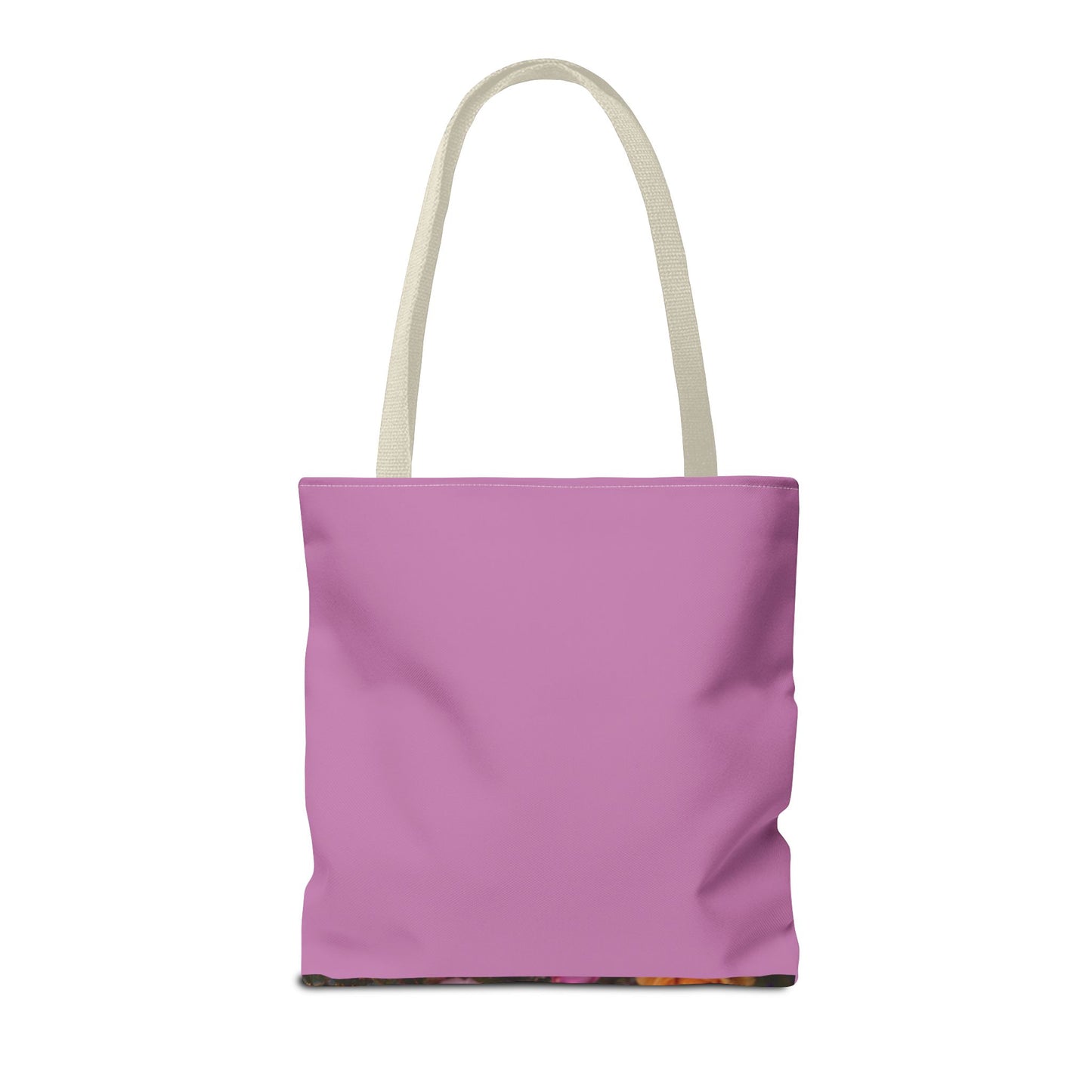Love Never Leaves Tote Bag — Mother & Child Floral Sunset AOP Tote