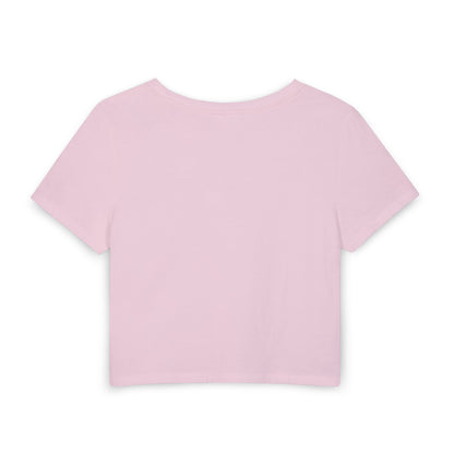 Still Healing Women’s Baby Tee — Floral Crown Inspirational Cropped Tee