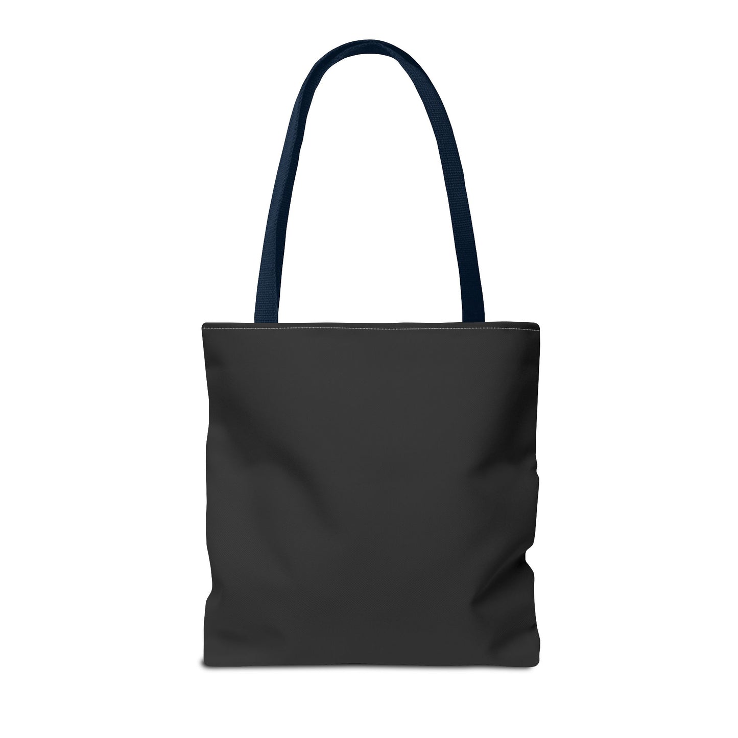 Tote Bag — "Love Don't Drive You Into a Grave" Gothic Pink Rose Statement Tote