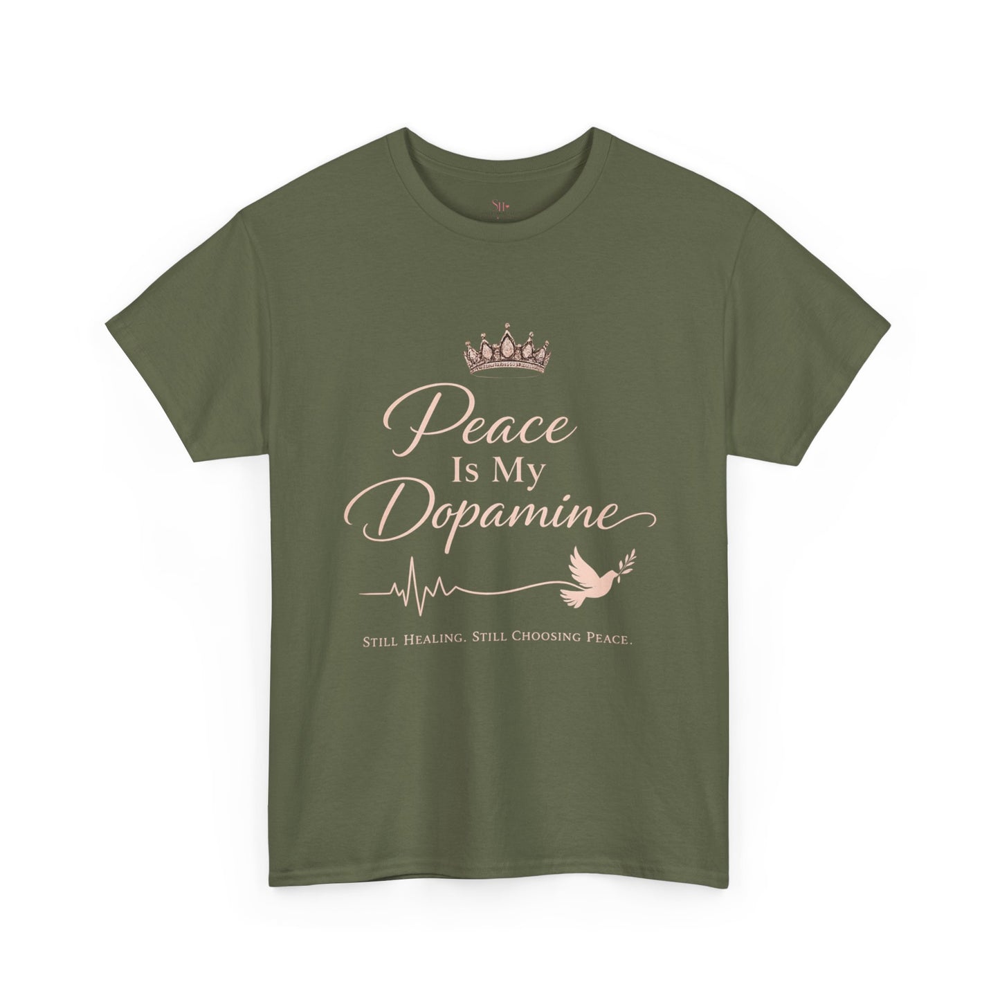 Peace Is My Dopamine T‑Shirt — Inspirational Mental Health Tee