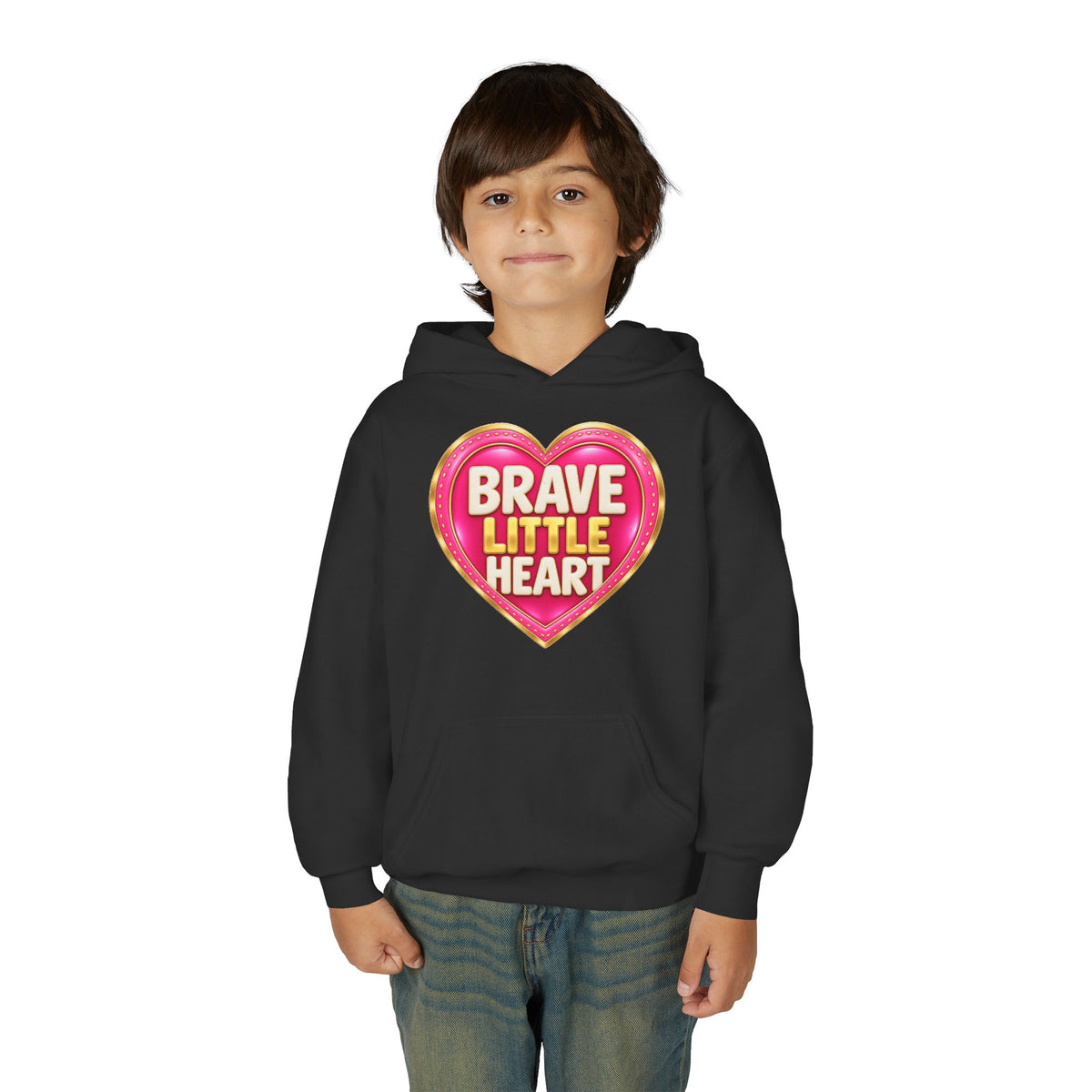 Brave Little Heart Youth Hoodie