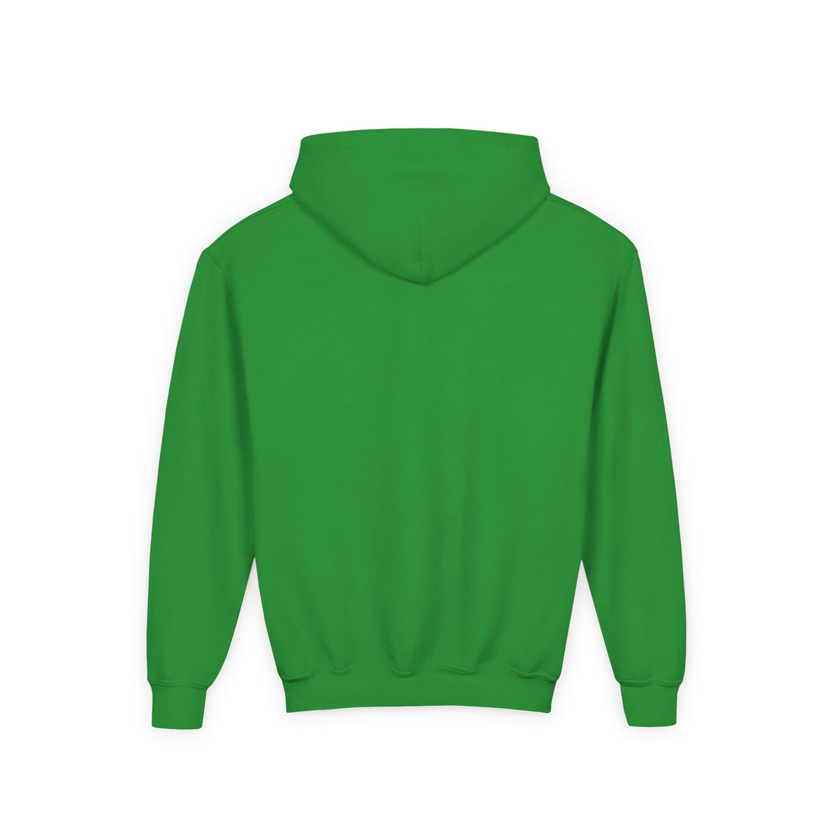 Brave Little Heart Youth Hoodie – Personalized Teddy Bear 'Love Never Leaves' Kids Sweatshirt