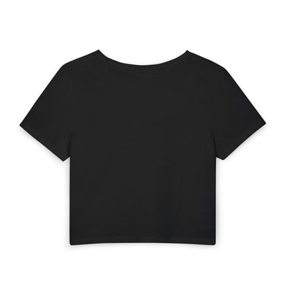 Still Healing Women’s Baby Tee — Floral Crown Inspirational Cropped Tee