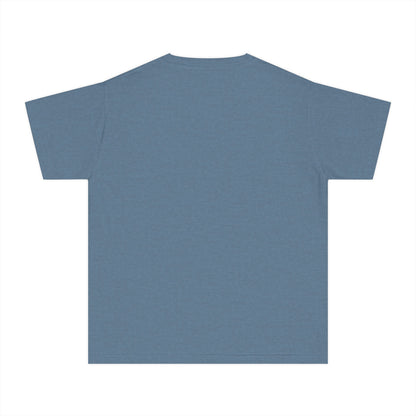 Youth Tee — "Brave Little Heart" Teddy Bear Inspirational Kids Shirt