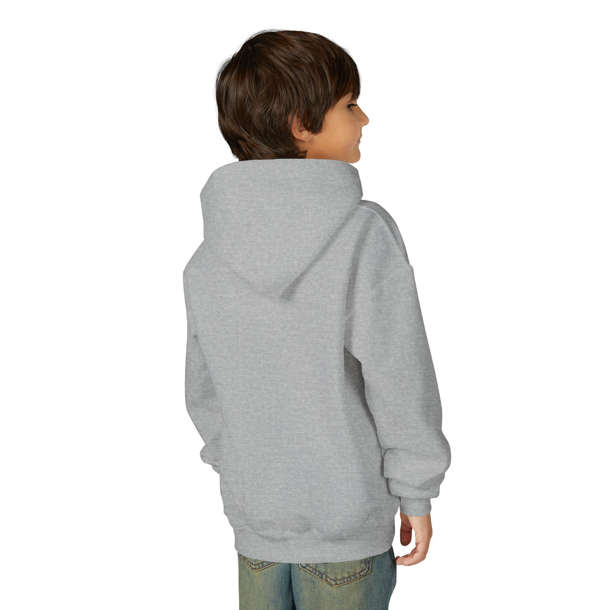 Brave Little Heart Youth Hoodie – Cute Courage Graphic Pullover