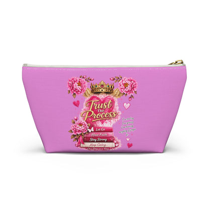 Still Healing / Trust the Process Pink Accessory Pouch