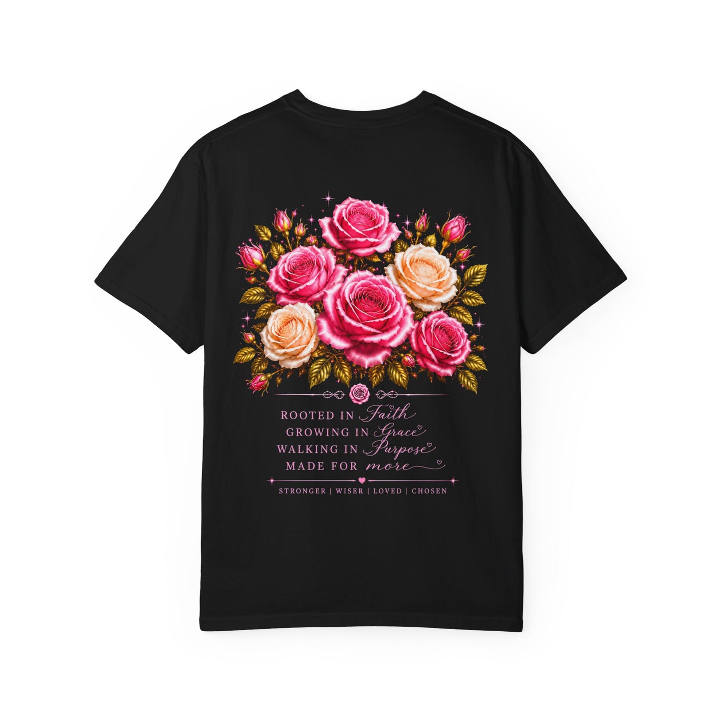 Still Healing Floral T-Shirt — Inspirational Faith-Based Tee