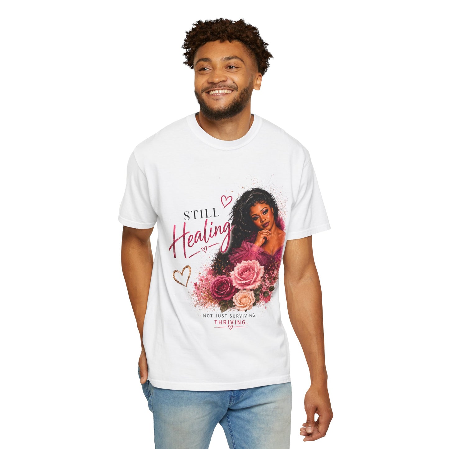 Still Healing / I’m Still Becoming Floral Tee