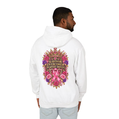 Breast Cancer Survivor Hoodie – Still Healing Floral Pink Ribbon Sweatshirt