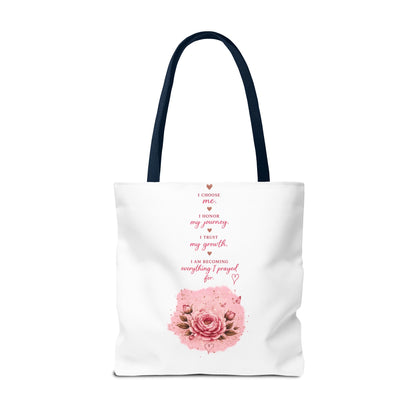 Still Healing Tote Bag — Inspirational Self-Love Healing Quote Tote