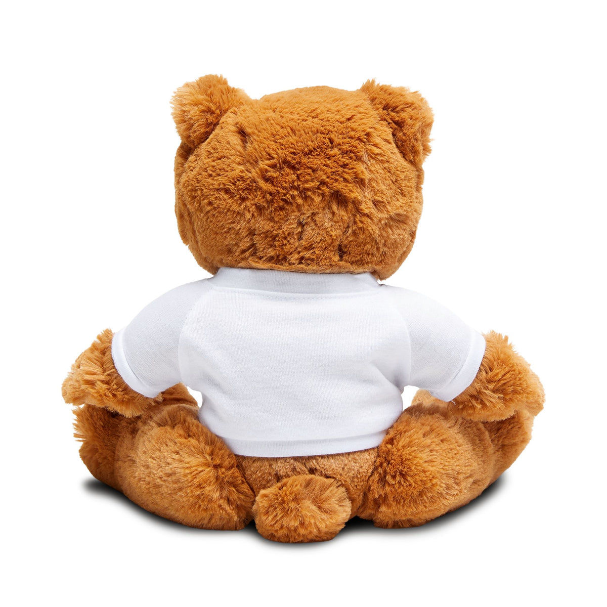 Personalized Teddy Bear with T-Shirt — "Joshua's Story: Love Never Leaves" Plush Gift