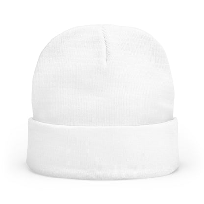 Embroidered 'Still Healing' Floral Crown Knit Beanie